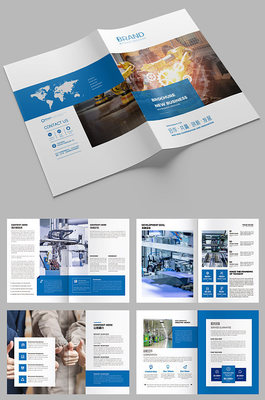 卓越工藝，精準呈現(xiàn) 專業(yè)機械制造工廠畫冊設計服務